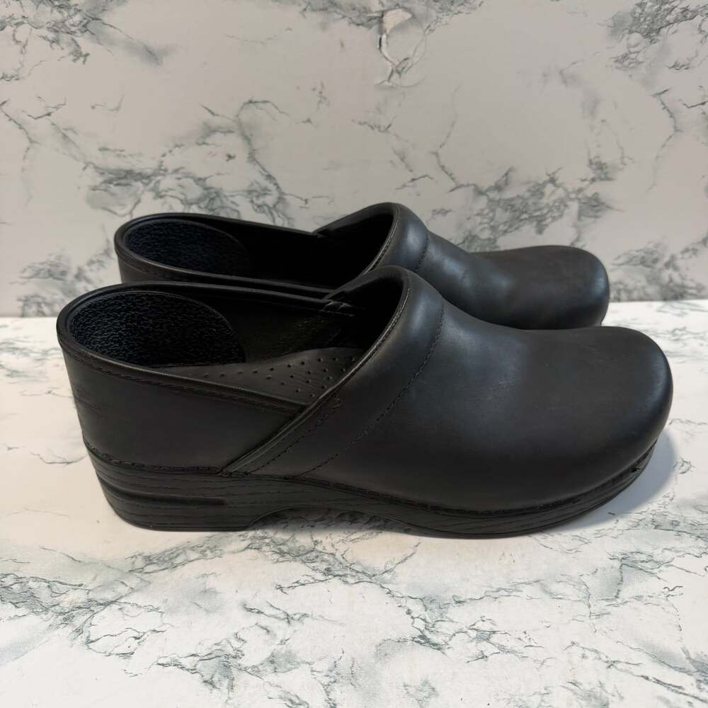 Dansko Men 46 US 12.5-13 Professional Clogs Oiled Leather Slip On Comfort Shoe